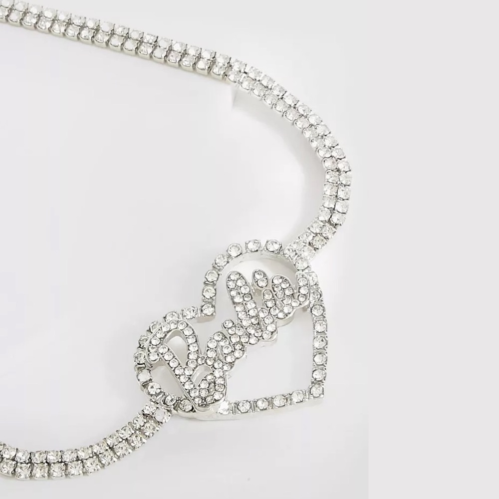 Barbie Heart Choker Necklace
